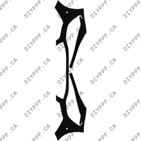 Bumper, w/ 2 Sensors 2024-2025 Mercedes-Benz CLA 250/CLA 250 4MATIC w/ AMG Night Package/CLA 35 25-24 4D Sdn PPF