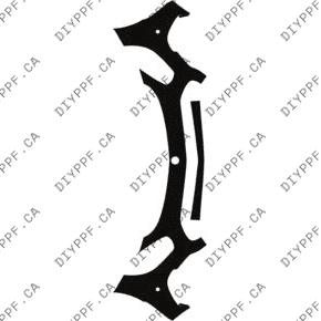 Bumper, w/ 2 Sensors 2017-2021 Mercedes-Benz AMG GT-R 21-17 2D Cpe PPF