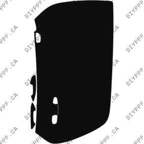 Door, Full Front Right 2017-2021 Mercedes-Benz AMG GT-R 21-17 2D Cpe PPF