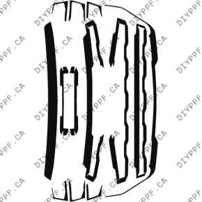 Grille(s) 2024-2024 GMC Acadia AT4 24-24 4D SUV PPF