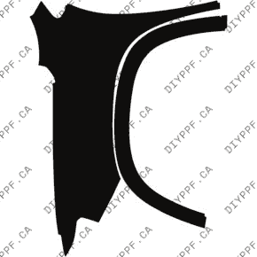 Fender, Left Full 2024-2024 GMC Acadia AT4 24-24 4D SUV PPF