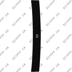 Bumper, Back 2025-2025 Porsche Taycan Base/4S 25-25 4D Sdn PPF