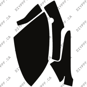 Mirror, Right 2025-2025 Porsche Taycan Base/4S 25-25 4D Sdn PPF