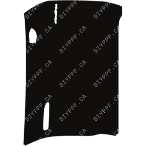 Door, Full Front Right 2025-2025 Porsche Taycan Base/4S 25-25 4D Sdn PPF