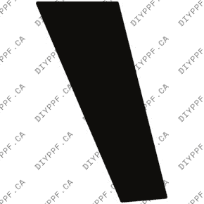 Door, B Pillar Right 2025-2025 Porsche Taycan Base/4S 25-25 4D Sdn PPF