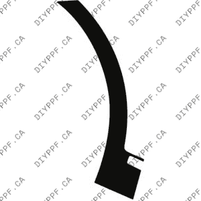 Wheel, Rear Splash Left 2025-2025 Porsche Taycan Base/4S 25-25 4D Sdn PPF