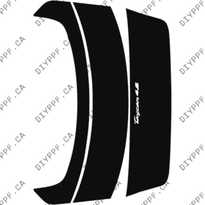 Deck/Trunk Lid, Full w/ 4S Badge 2025-2025 Porsche Taycan Base/4S 25-25 4D Sdn PPF