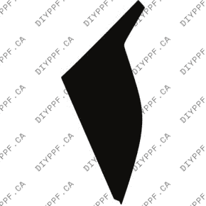 Fender, Left, Wrapped 2025-2025 Genesis GV80 Coupe 25-25 4D SUV PPF