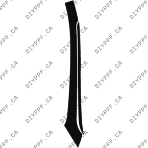 Door, A Pillar Right 2025-2025 Genesis GV80 Coupe 25-25 4D SUV PPF