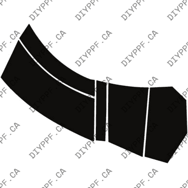 Wheel, Rear Splash Right 2025-2025 Genesis GV80 Coupe 25-25 4D SUV PPF