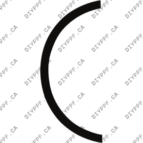 Wheel, Flare Front, Full Left 2025-2025 Genesis GV80 Coupe 25-25 4D SUV PPF