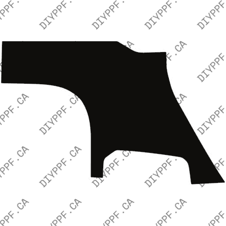 Wheel, Front Splash Left 2024-2024 Jeep Wrangler Rubicon 24-24 2D SUV PPF