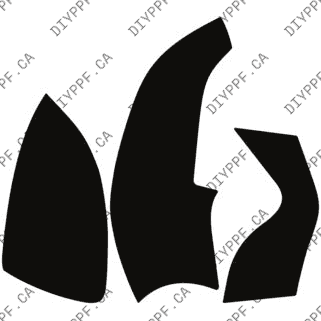 Mirror, Left 2003-2013 Lamborghini Gallardo Spyder 13-03 2D Conv PPF