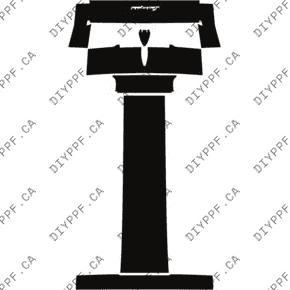 Deck/Trunk Lid Middle, Full 2003-2013 Lamborghini Gallardo Spyder 13-03 2D Conv PPF