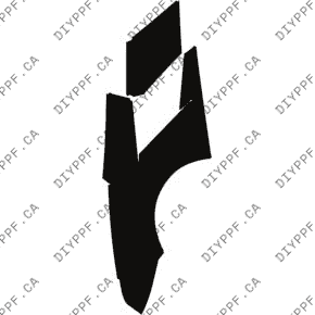 Qtr. Panel, Full Rear Right  2003-2013 Lamborghini Gallardo Spyder 13-03 2D Conv PPF