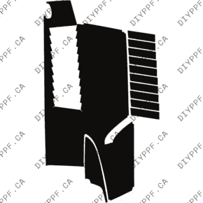 Deck/Trunk Lid Left, Full 2003-2013 Lamborghini Gallardo Spyder 13-03 2D Conv PPF