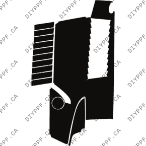 Deck/Trunk Lid Right, Full 2003-2013 Lamborghini Gallardo Spyder 13-03 2D Conv PPF