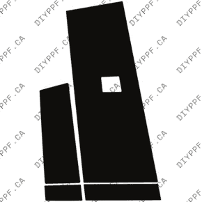 Door, B Pillar Right 2024-2024 Tesla Cybertruck 24-24 Crew P/U PPF