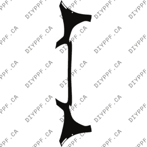 Bumper, w/ 2 Sensors 2023-2024 Mercedes-Benz SL 43 Roadster 24-23 2D Conv PPF