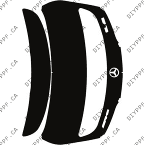 Deck/Trunk Lid, Full 2023-2024 Mercedes-Benz SL 43 Roadster 24-23 2D Conv PPF