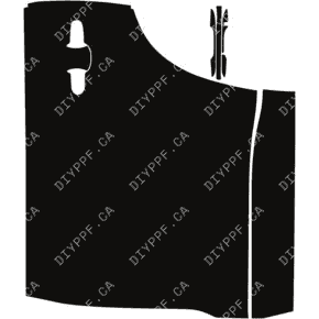 Door, Full Rear Left 2024-2024 Lexus TX 350/350 Premium/Luxury 24-24 4D SUV PPF