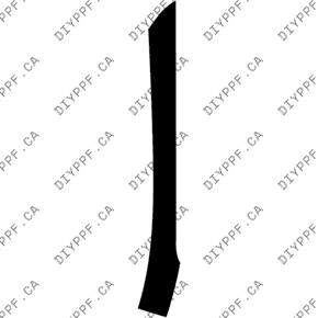 Door, A Pillar Left 2024-2024 Lexus TX 350/350 Premium/Luxury 24-24 4D SUV PPF