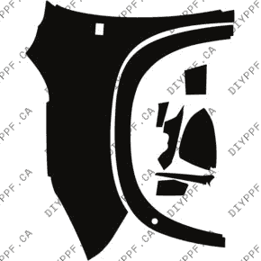 Fender/Mirror w/ Badge & 1 Sensor, Left Full 2024-2024 Lexus TX 500H F Sport Performance Premium/Luxury 24-24 4D SUV PPF