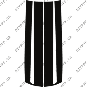 Door Panels Front, L&R 2021-2024 GMC Yukon SLE/SLT 24-21 4D SUV PPF