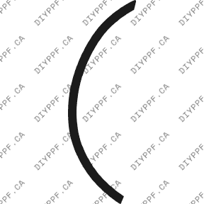 Wheel, Front Lip Right 2002-2002 Dodge Stratus 02-02 2D Cpe PPF