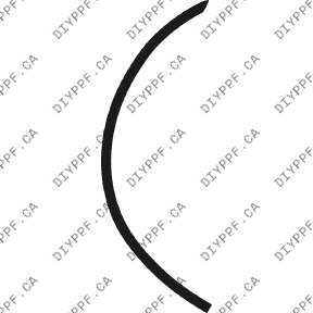 Wheel, Front Lip Right 2002-2003 Dodge Stratus 03-02 4D Sdn PPF