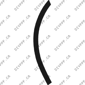 Wheel, Rear Lip Left Front 2002-2003 Dodge Stratus 03-02 4D Sdn PPF