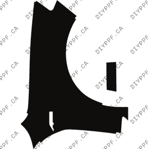 Fender, Right Full w/ Blade Accent Trim 2024-2025 Acura TLX A-Spec 25-24 4D Sdn PPF