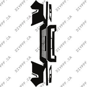 Front Bumper 2024-2024 Lexus GX 550 Overtrail/Overtrail+ 24-24 4D SUV PPF