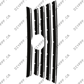 Grille(s) 2024-2024 Lexus GX 550 Overtrail/Overtrail+ 24-24 4D SUV PPF ...