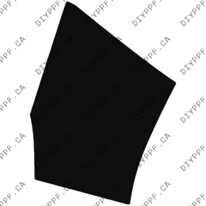 Fender, Right 2024-2024 Lexus GX 550 Overtrail/Overtrail+ 24-24 4D SUV PPF