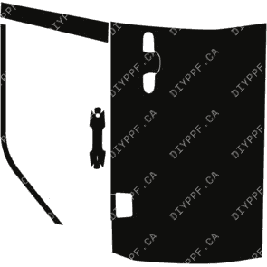 Door, Full Front Left 2024-2024 Lexus GX 550 Overtrail/Overtrail+ 24-24 4D SUV PPF