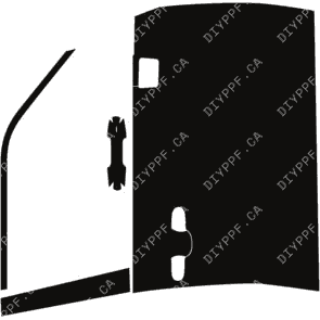 Door, Full Front Right 2024-2024 Lexus GX 550 Overtrail/Overtrail+ 24-24 4D SUV PPF