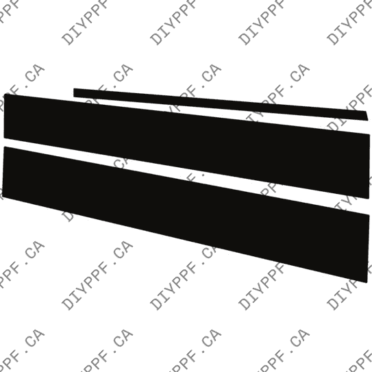 Door, B Pillar Left 2024-2024 Lexus GX 550 Overtrail/Overtrail+ 24-24 4D SUV PPF