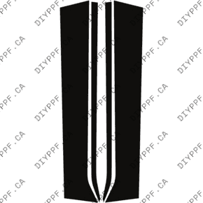 Door Panels Front, L&R 2023-2024 Cadillac Lyriq 24-23 4D SUV PPF