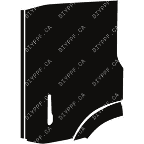 Door, Full Rear Right 2023-2024 Cadillac Lyriq 24-23 4D SUV PPF