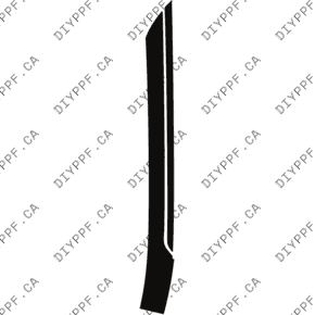 Door, A Pillar Left 2023-2024 Cadillac Lyriq 24-23 4D SUV PPF
