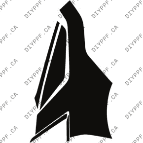 Qtr. Panel, Full Rear Left 2023-2024 Cadillac Lyriq 24-23 4D SUV PPF