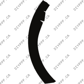 Wheel, Rear Flare, Full Left 2023-2024 Cadillac Lyriq 24-23 4D SUV PPF