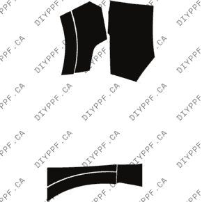 Wheel, Rear Splash Right 2022-2025 Audi Q4 e-tron Premium/Premium Plus 25-22 4D SUV PPF