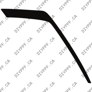 Bumper, Middle Right 2022-2024 Buick Enclave 24-22 4D SUV PPF