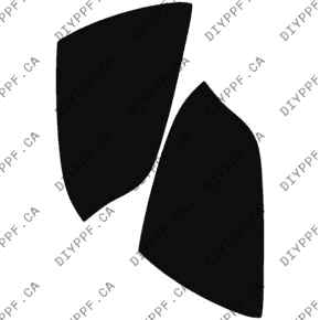 Mirrors 2022-2024 GMC Terrain SLE/SLT/AT4 24-22 4D SUV PPF