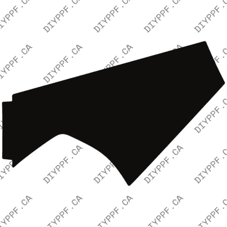 Fender, Left, Wrapped 2022-2024 GMC Terrain SLE/SLT/AT4 24-22 4D SUV PPF