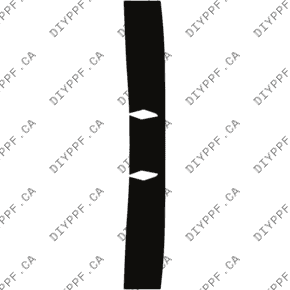 Bumper, Back 2022-2024 GMC Terrain SLE/SLT/AT4 24-22 4D SUV PPF