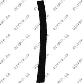 Door, A Pillar Right 2022-2024 GMC Terrain SLE/SLT/AT4 24-22 4D SUV PPF