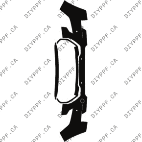 Front Bumper, w/ 4 Sensors 2022-2024 GMC Terrain SLE/SLT/AT4 24-22 4D SUV PPF